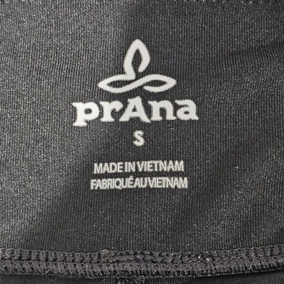 PrAna - Skirt Athletic Mini A Line Built-In Shorts Pockets - Size S - Black - Picture 7 of 8